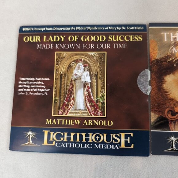 Matthew Arnold 2 Set Lighthouse Catholic CD Holy Rosary Our Lady of Good Success - Picture 3 of 8